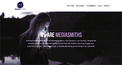 Desktop Screenshot of mediasmiths.com.au